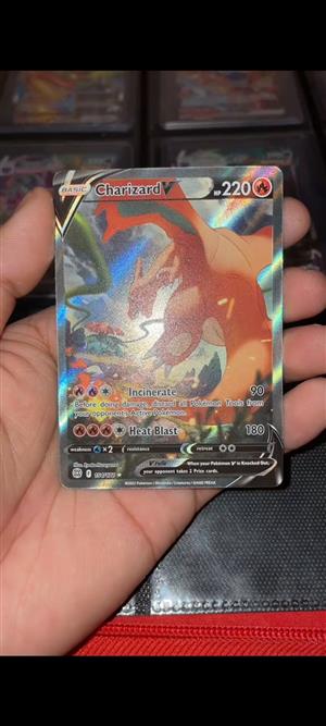 Charizard V Alt Art Full Art 154/172 Pokemon SWSH Brilliant Stars Near Mint