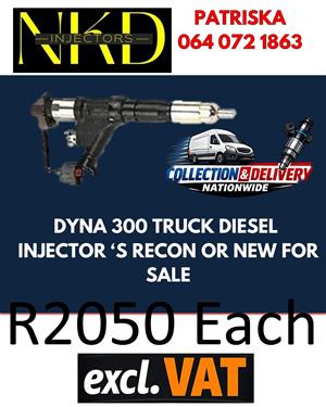 DIESEL INJECTORS NATIONWIDE FOR DYNA TRUCK 300 