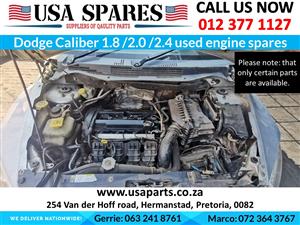 Dodge Caliber petrol used engine spares for sale 
