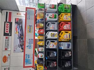 Engine/Gearbox Oil and brake fluid 