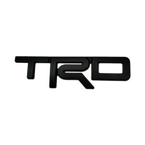 Matt Black Toyota TRD Letters Badge (12cm)