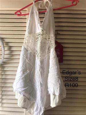 edgars white summer dresses