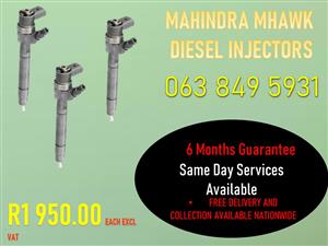 MAHINDRA MHAWK 2.2 DIESEL INJECTORS BRITS NOORD WES 