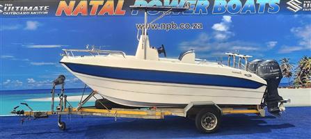 SEACAT 16 FT CC ON TRAILER 2 X 70 HP YAMAHA 4 STROKES 276 HOURS T