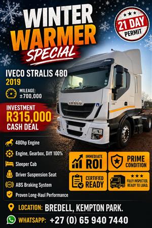 IVECO STRALIS 480 6x4 |Priced for EXPORT