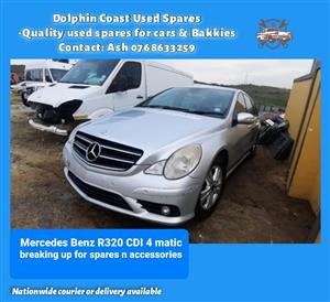 Mercedes Benz R320 CDI 4 Matic breaking up for spares