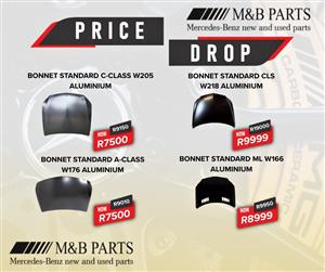 Mercedes-Benz Body Parts Now Reduced!