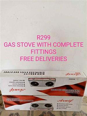 R299 GAS STOVE WITH FREE DELIVERIES