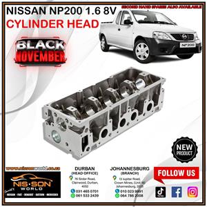 Nissan NP200 1.6 8V Cylinder Head