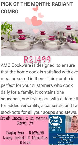 Amc Cookware Radiant Combo