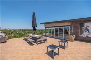 Modern Double-Storey Penthouse with Private Rooftop and Panoramic Sandton Views
