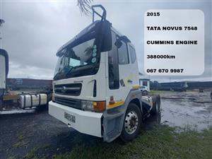 2015 - TATA NOVUS 7548 Double Axle Truck now on sale - Excellent condition