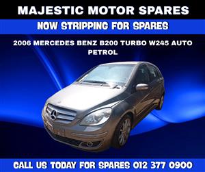 2006 Mercedes-Benz B200 Turbo W245 Auto Petrol – Stripping for Spares 