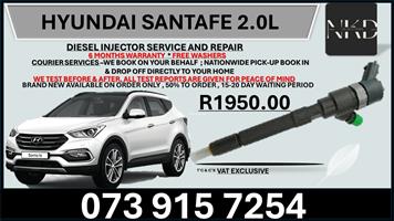 Hyundai Santafe 2.0L Diesel Injectors 