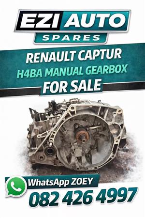 H4BA captur gearbox manual