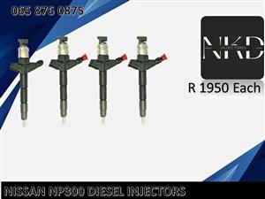 NISSAN NP300 DIESEL INJECTORS FOR SALE WITH WARRANTY