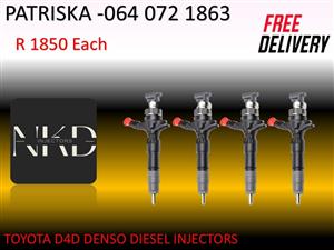 TOYOTA D4D DIESEL INJECTORS
