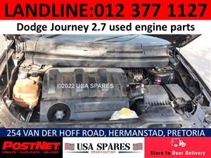 Dodge Journey 2.7 used engine spares for sale