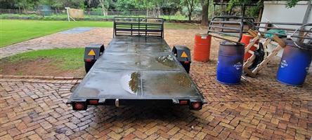 5m Golf car trailer quad biking trailer