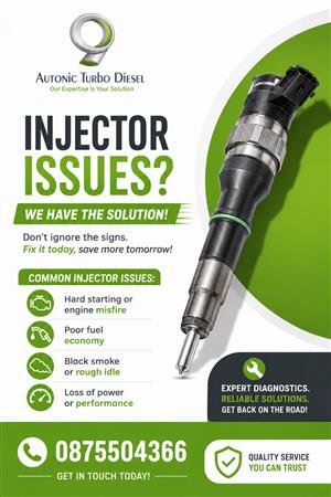 Injetors, Diesel pumps and Turbochargers
