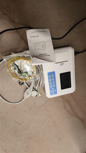 Contec 3-Channel 12-Lead ECG Machine