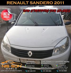 RENAULT SANDERO STRIPPING FOR SPARES