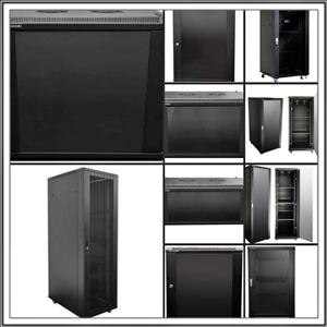 Server racks for sale. Network cabinets for sale. 4u, 6u, 9u, 12u, 15u,18u, 22u, 27u, 42u. New.