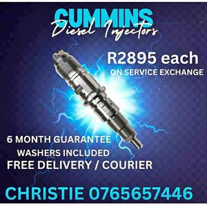 Cummins Diesel Injectors for sale with 6month Guarantee