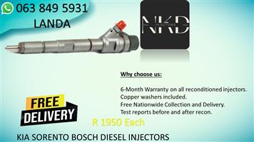 KIA SORENTO DIESEL INJECTORS FOR SALE IN CENTURION GAUTENG 