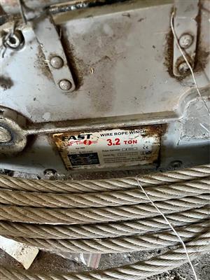 3.2 Ton Wire Rope Winch / Tirfor Puller - FAST LIFT - Heavy Duty Lifting & Pulling Tool