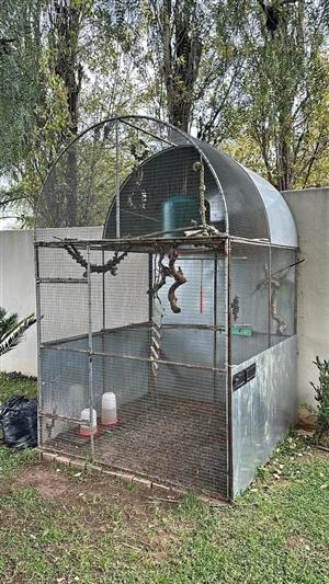 Spacious Monkey/Bird Cage (1.8 x 1.8 x 2.7 m)