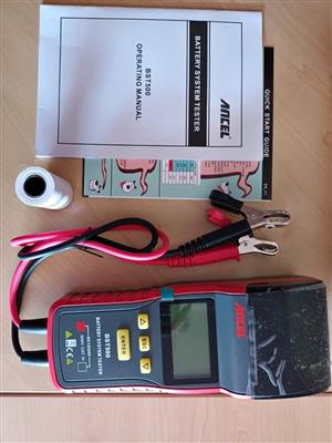 ANCEL BST 500 12V AND 24V BATTERY TESTER WITH BUILT-IN PRINTER