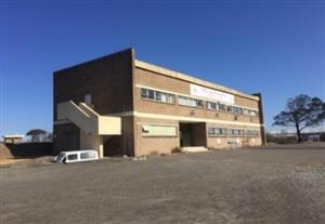 Industrial property with buildings