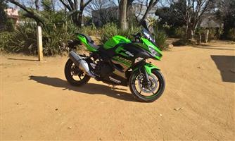 2018 Kawasaki  NINJA 400 ABS SE EX400G-accident slight  damaged- Runner. No SWAP