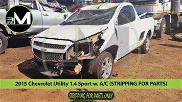2015 CHEVROLET UTILITY 1.4 SPORT w. A/C (STRIPPING FOR PARTS)