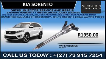 Kia Sorento Diesel Injectors 