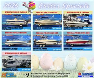 2015 EASTER SPECIALS  OVER 80 BOATS 