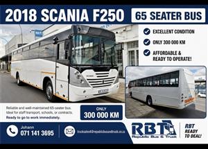 2018 SCANIA F250 , 35 SEATER BUS