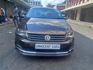 2018 VW POLO 6 SEDAN 1.4 PETROL,  MANUAL TRANSMISSION, BROWN COLOUR