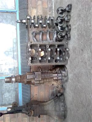 Isuzu gearbox parts and complete gearbox, kb 280/kb250 engine parts.
