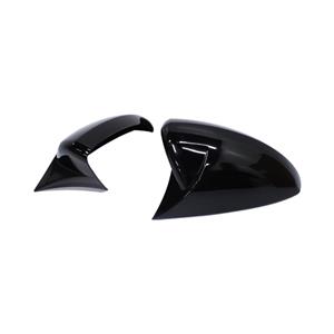 Gloss Black M4 Design Stick on Mirror Covers for VW Polo AW 2018