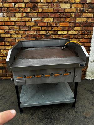 Gas griller flat top braai 6 Burner