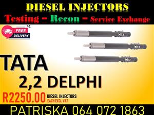 GET YOUR DIESEL INJECTORS FOR TATA 2.2 NEW OR RECON