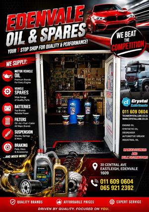 all vehicle spares and lubricants