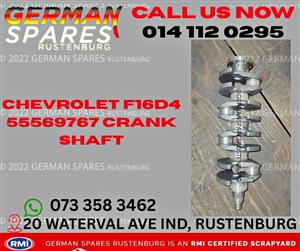 Chevrolet f16d crank shaft  FOR SALE