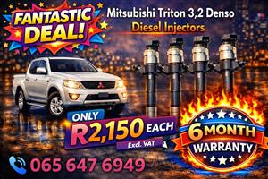 Mitshibisi Triton Denso Diesel Injectors