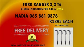 FORD RANGER 3.2 T6 DIESEL INJECTORS FOR SALE - NATIONWIDE