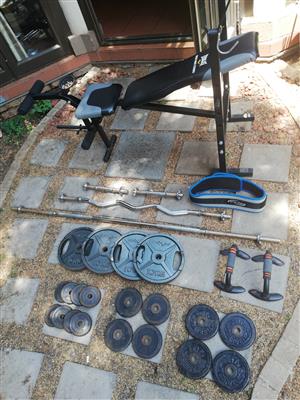 65 kg Gym Starter set for sale in Randburg 