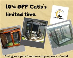 Catio's and Pet Enclosures