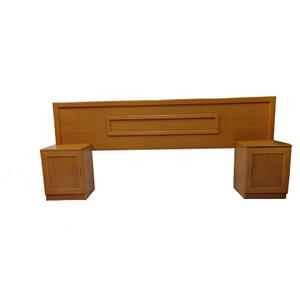 ENZO CELLINI (NEW) HEADBOARD + PEDESTALS SIZE converts from Queen - King